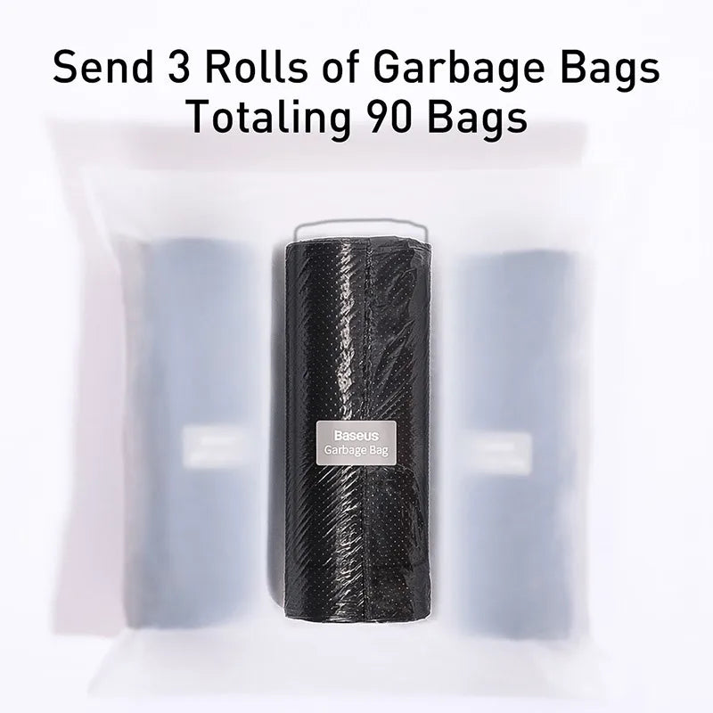 Backseat Magnetic Trash Bin