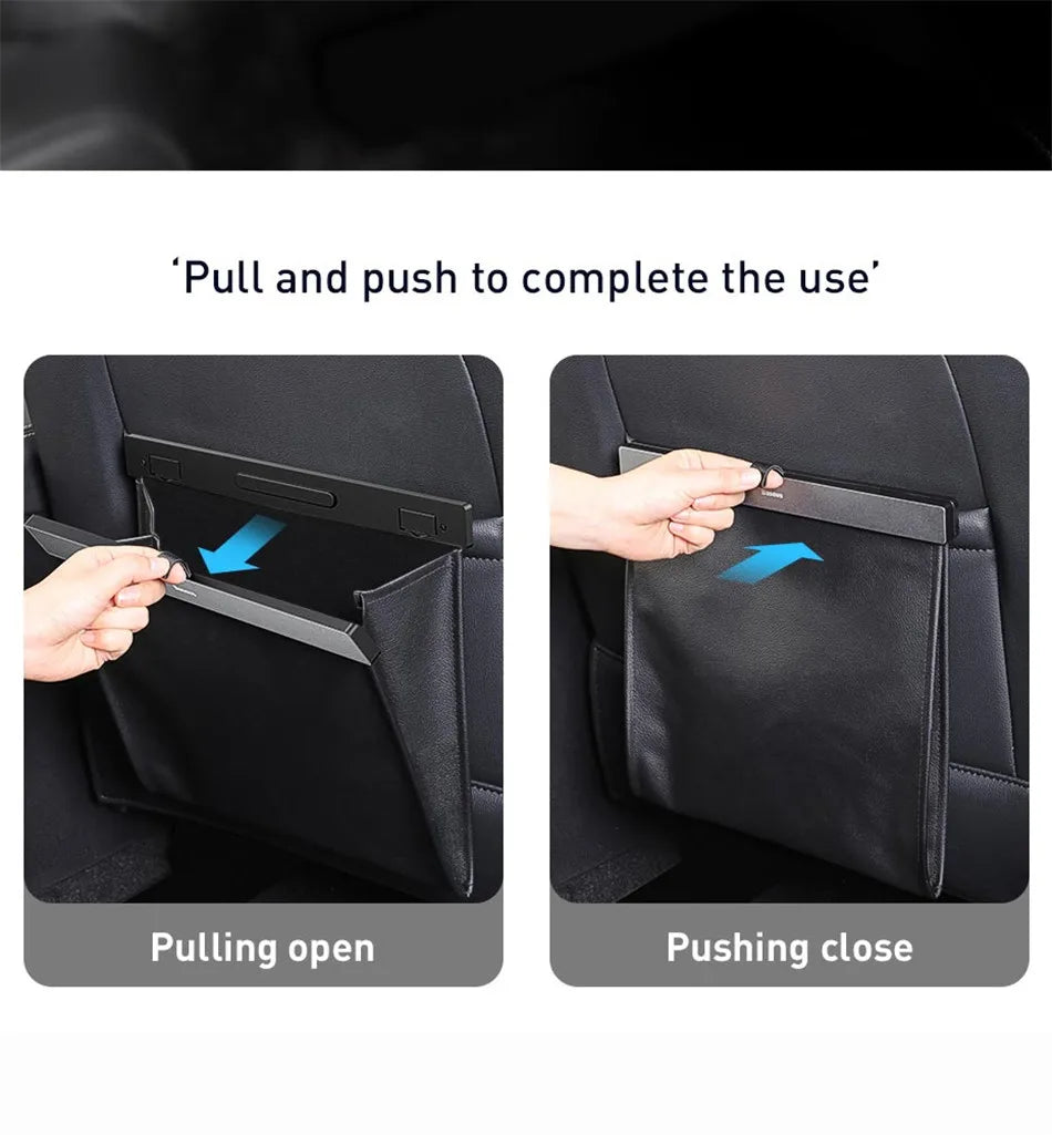 Backseat Magnetic Trash Bin