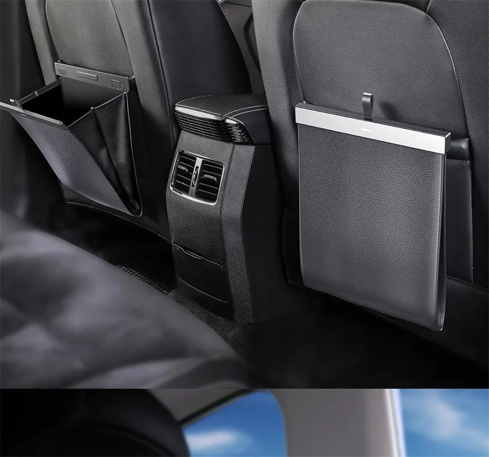 Backseat Magnetic Trash Bin