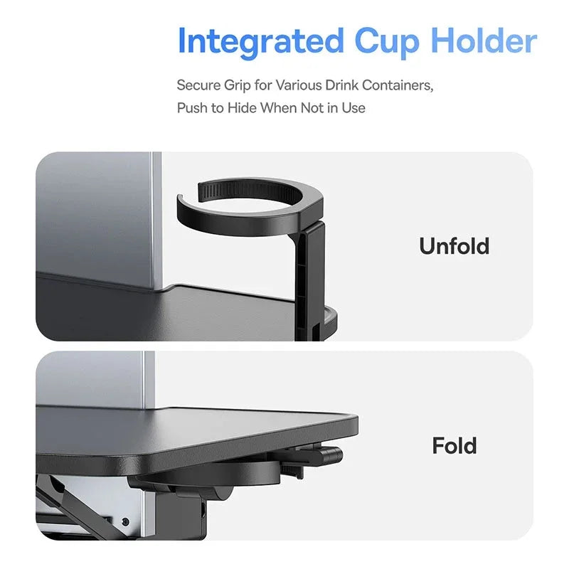 Foldable Backseat Tray For Laptop & Phone