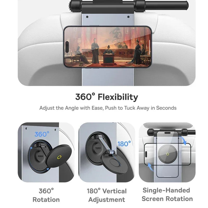 Foldable Backseat Tray For Laptop & Phone