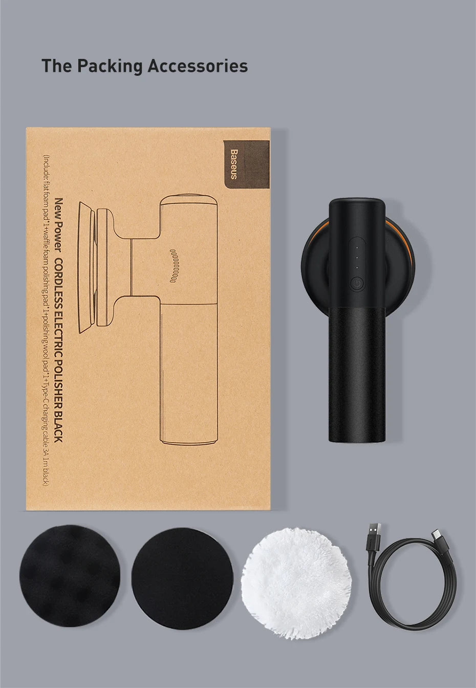 Cordless Power Electric Polisher