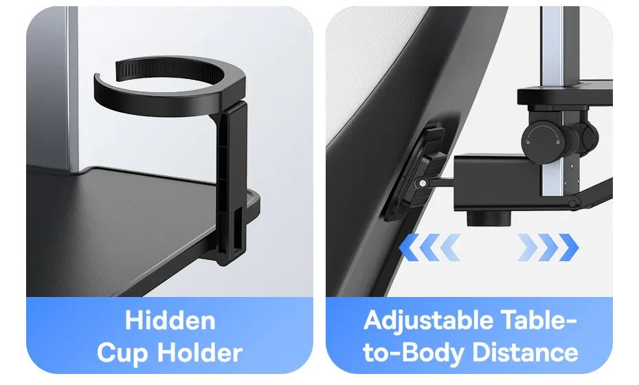 Foldable Backseat Tray For Laptop & Phone
