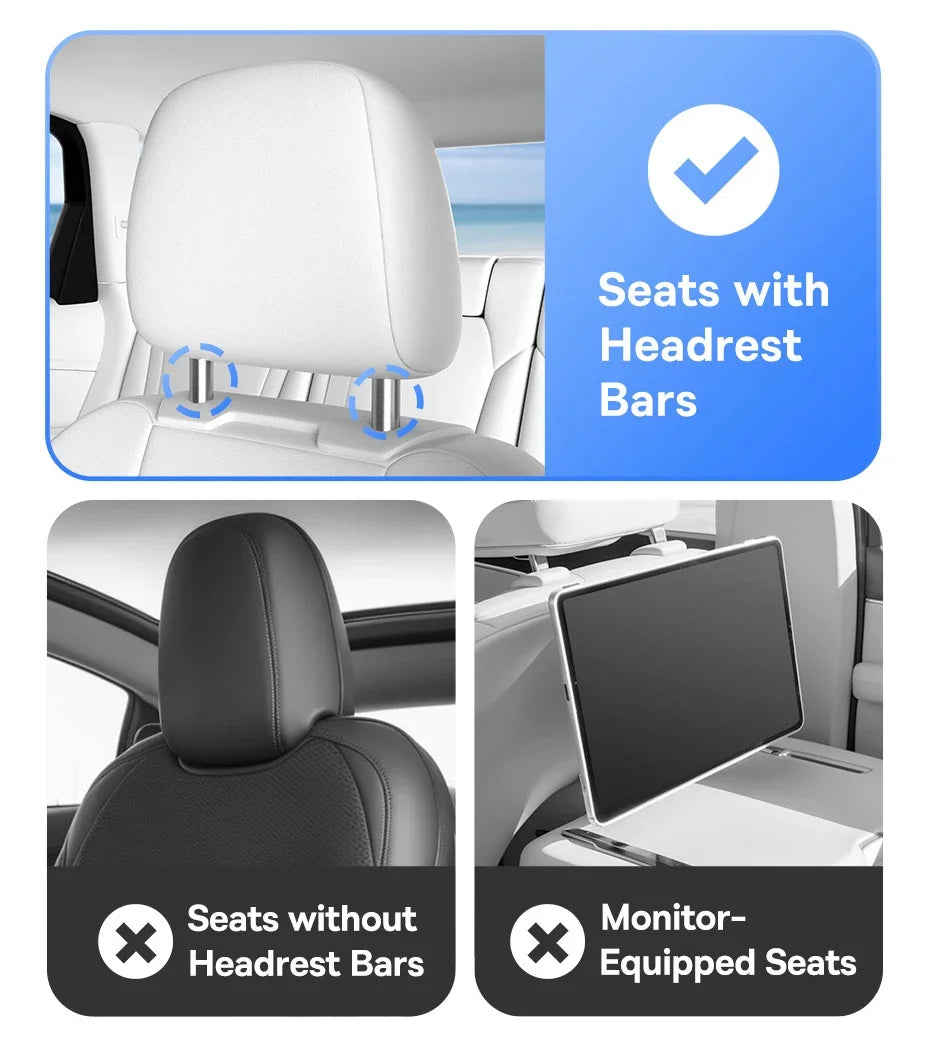 Foldable Backseat Tray For Laptop & Phone