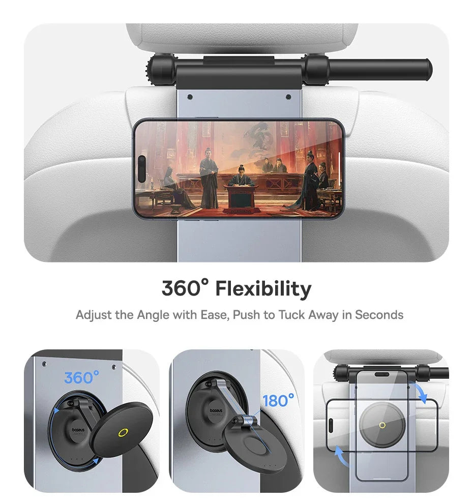 Foldable Backseat Tray For Laptop & Phone