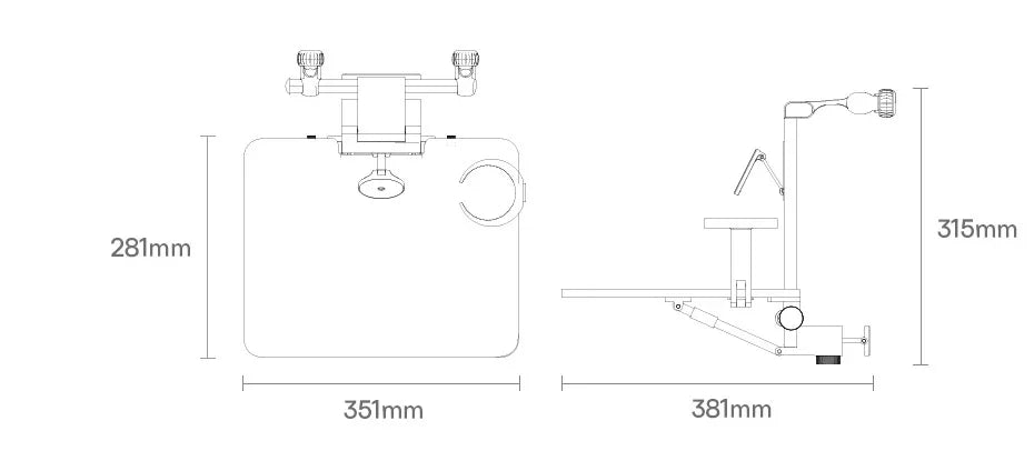 Foldable Backseat Tray For Laptop & Phone