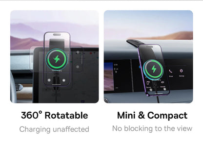 Magnetic Phone Holder W/ Wireless Charging
