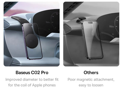 Magnetic Phone Holder W/ Wireless Charging