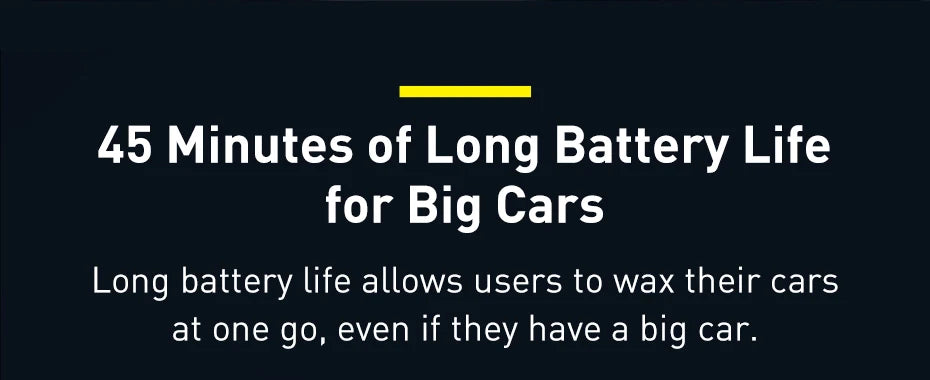 Cordless Power Electric Polisher