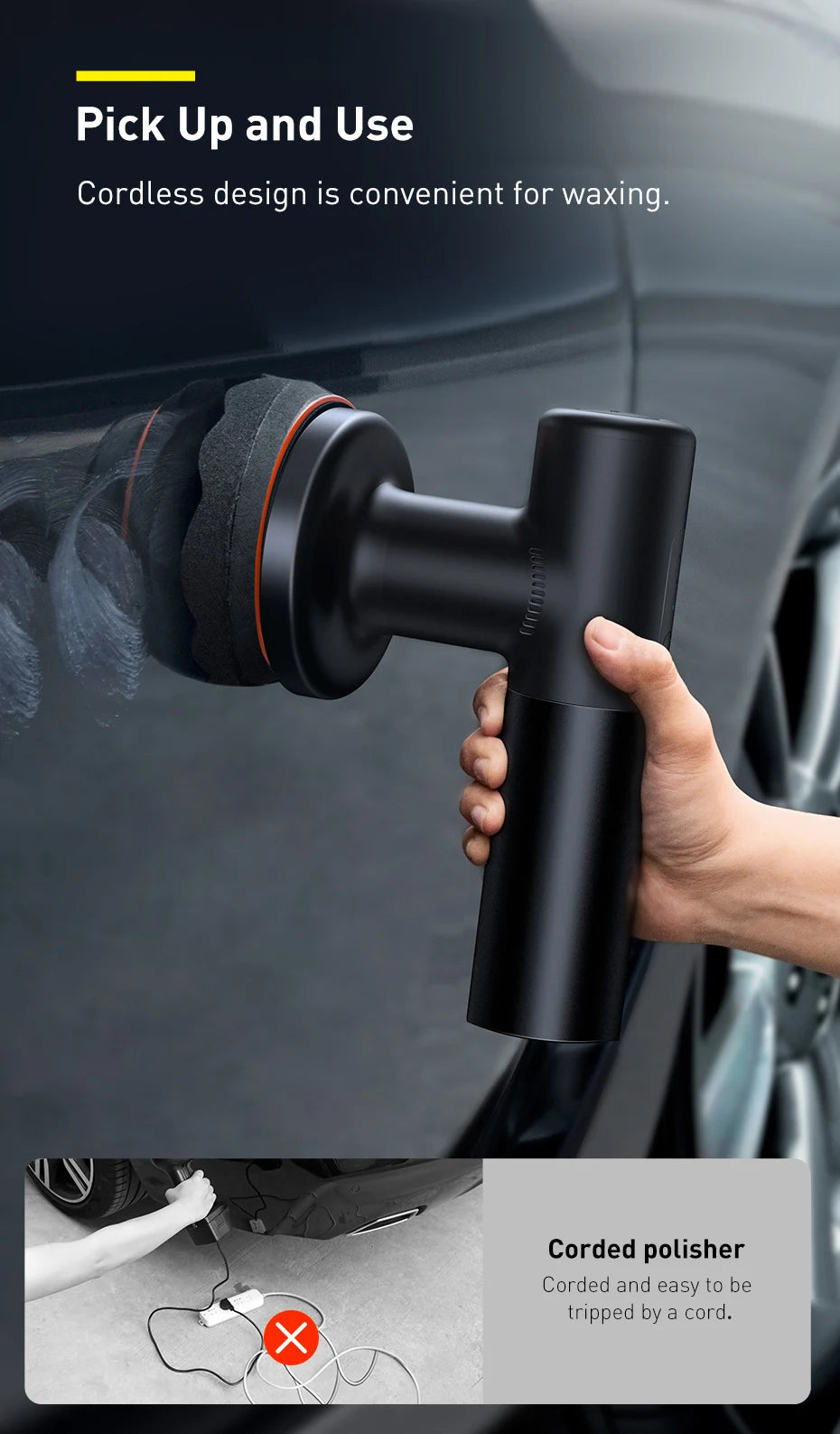 Cordless Power Electric Polisher