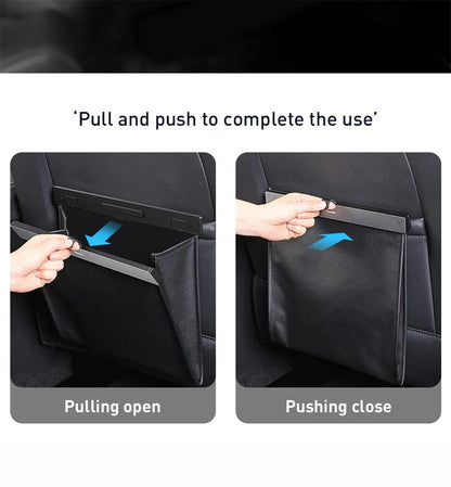 Backseat Magnetic Trash Bin