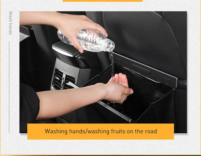 Backseat Magnetic Trash Bin