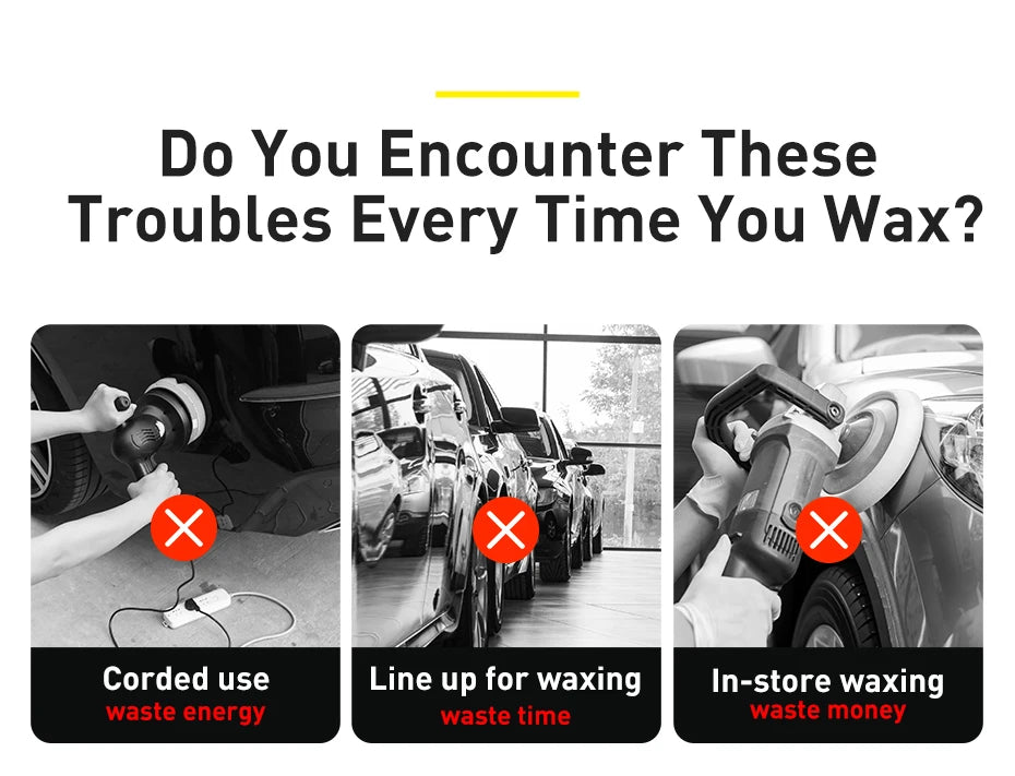 Cordless Power Electric Polisher