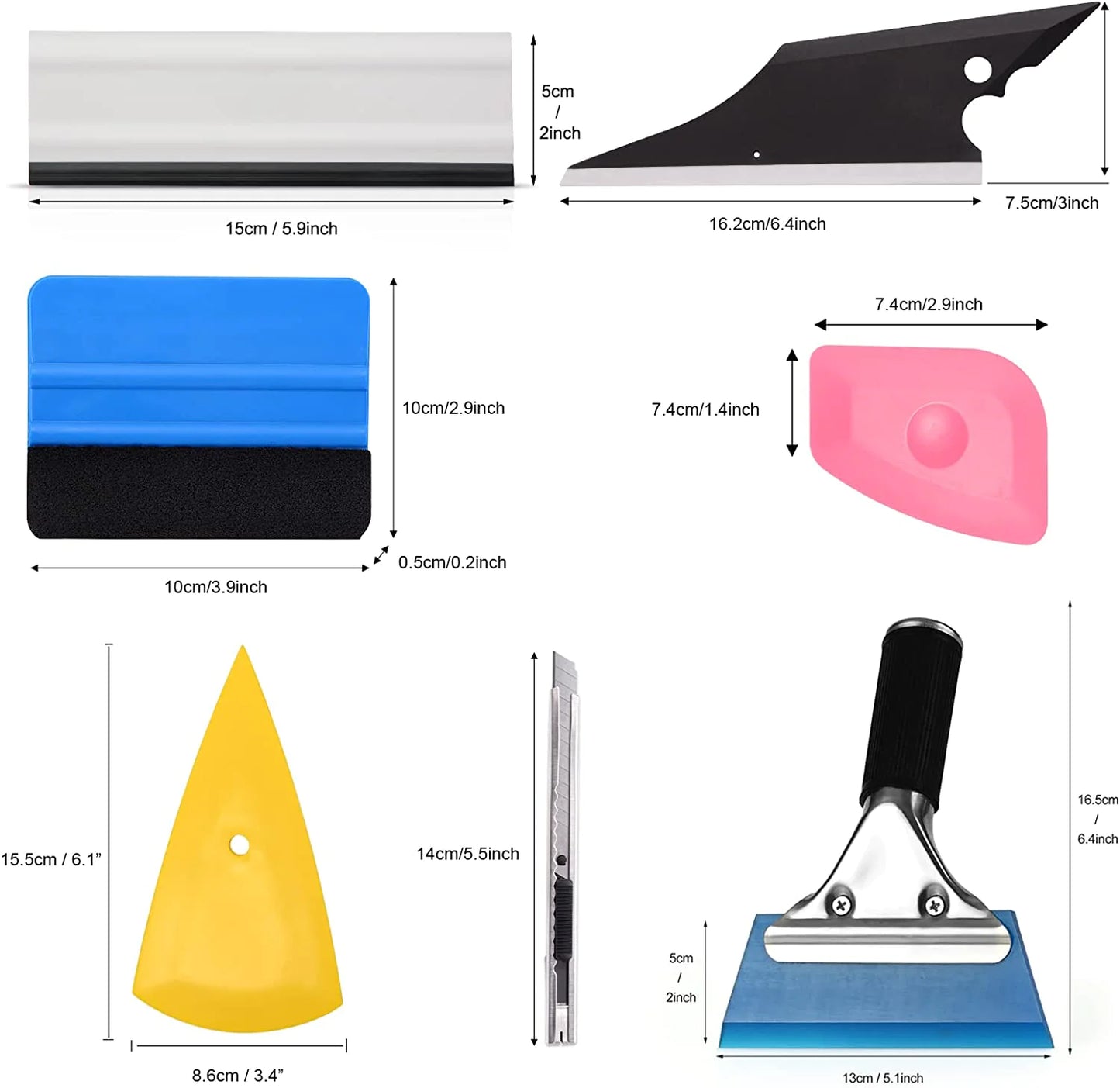 Window Tinting Tools Kit