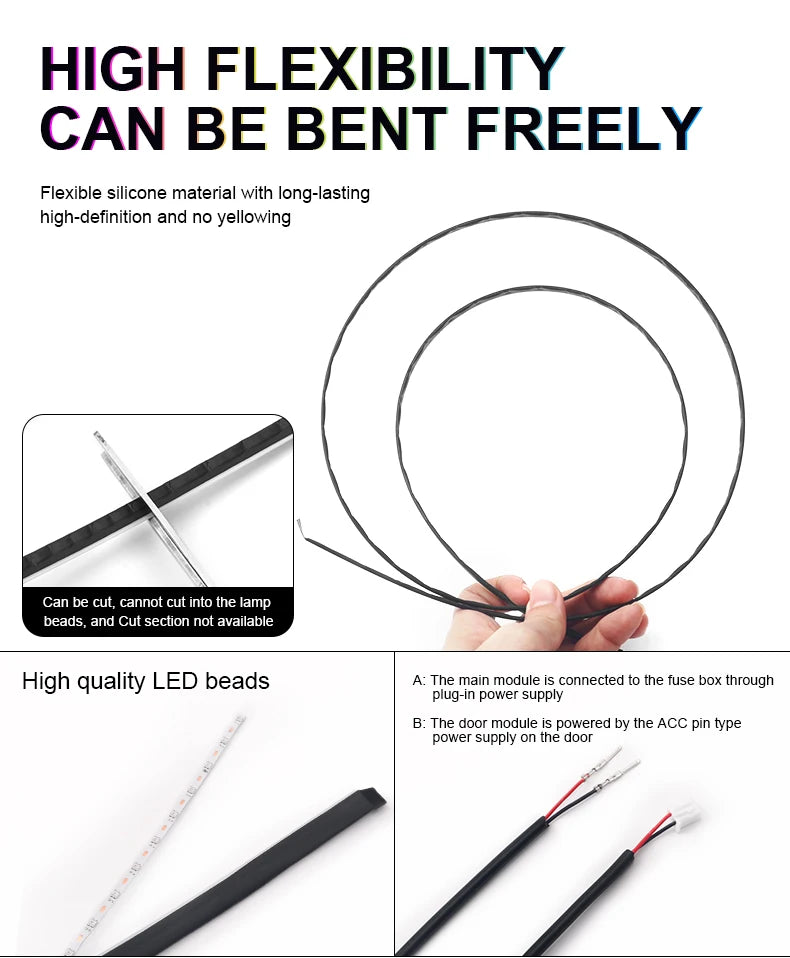 Phantom LED Strips & Lamps For A Colourful Atmosphere W/ RGB Symphony & Mobile App Control