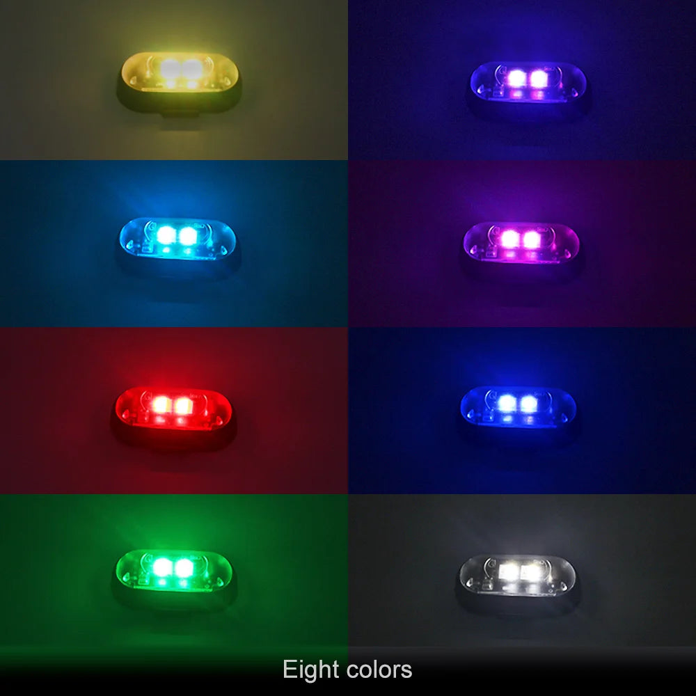 Rechargeable Wireless Multifunctional LED Lights W/ Remote Control