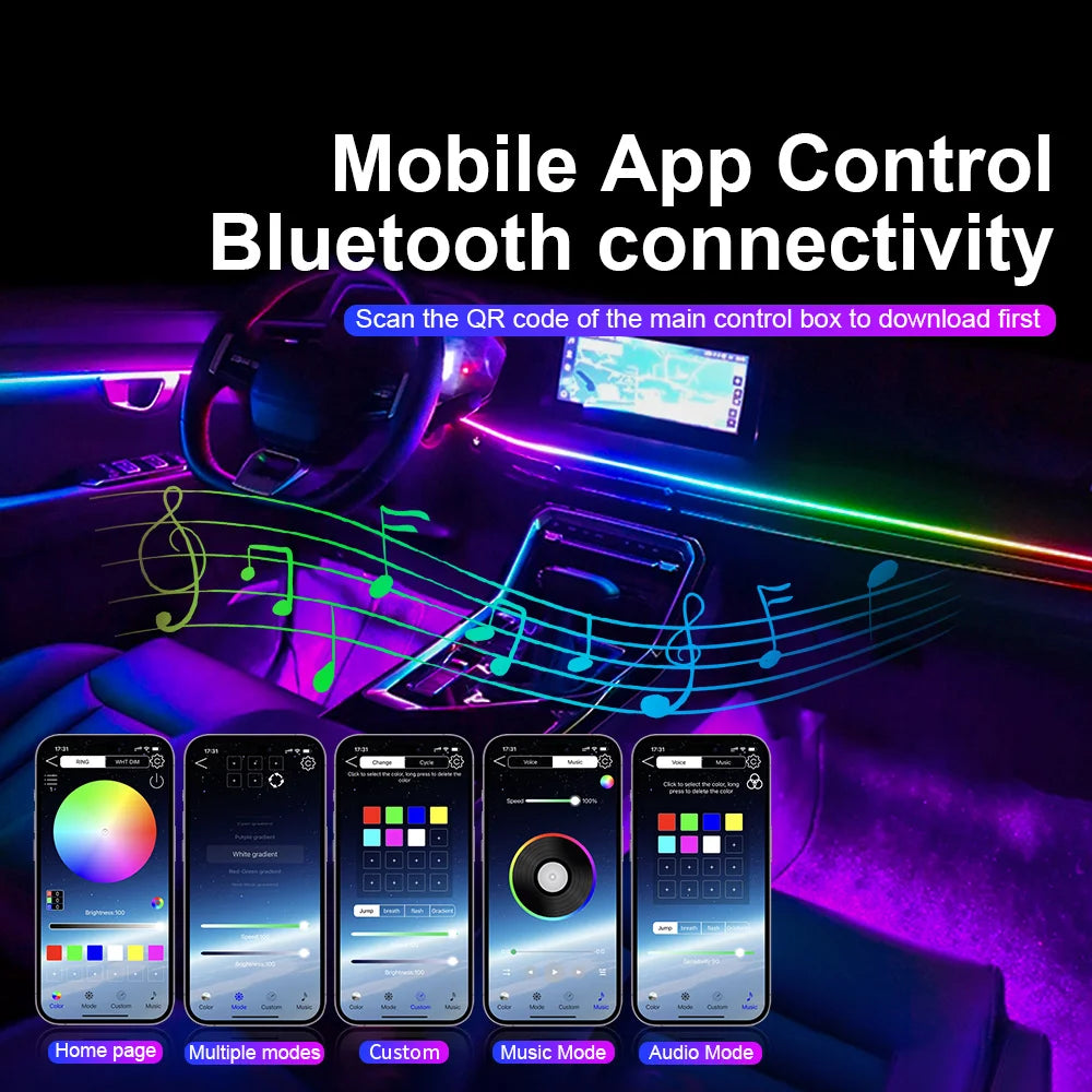 Phantom LED Strips & Lamps For A Colourful Atmosphere W/ RGB Symphony & Mobile App Control