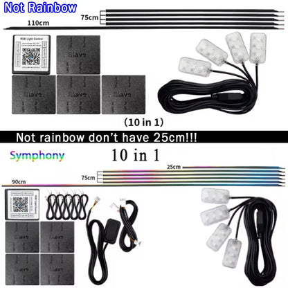 Phantom LED Strips & Lamps For A Colourful Atmosphere W/ RGB Symphony & Mobile App Control