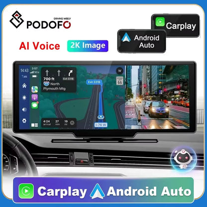 Wireless CarPlay & Android Auto 10.2" Display