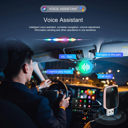 Wireless CarPlay & Android Auto USB Adapter