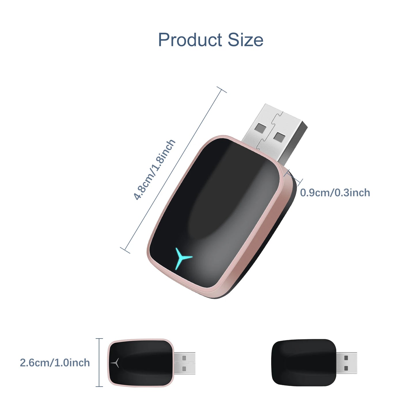 Wireless CarPlay & Android Auto USB Adapter