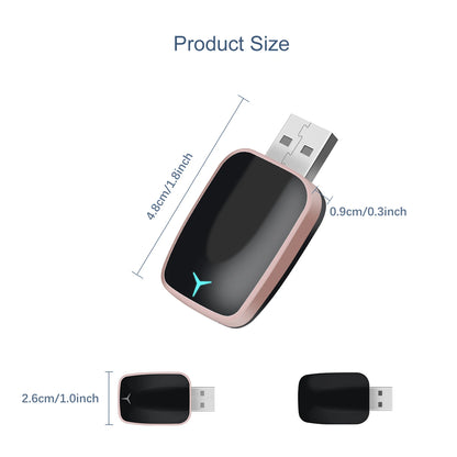 Wireless CarPlay & Android Auto USB Adapter