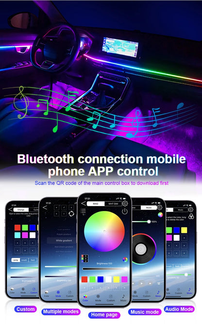 Phantom LED Strips & Lamps For A Colourful Atmosphere W/ RGB Symphony & Mobile App Control