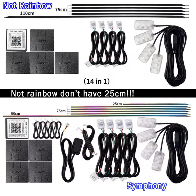 Phantom LED Strips & Lamps For A Colourful Atmosphere W/ RGB Symphony & Mobile App Control