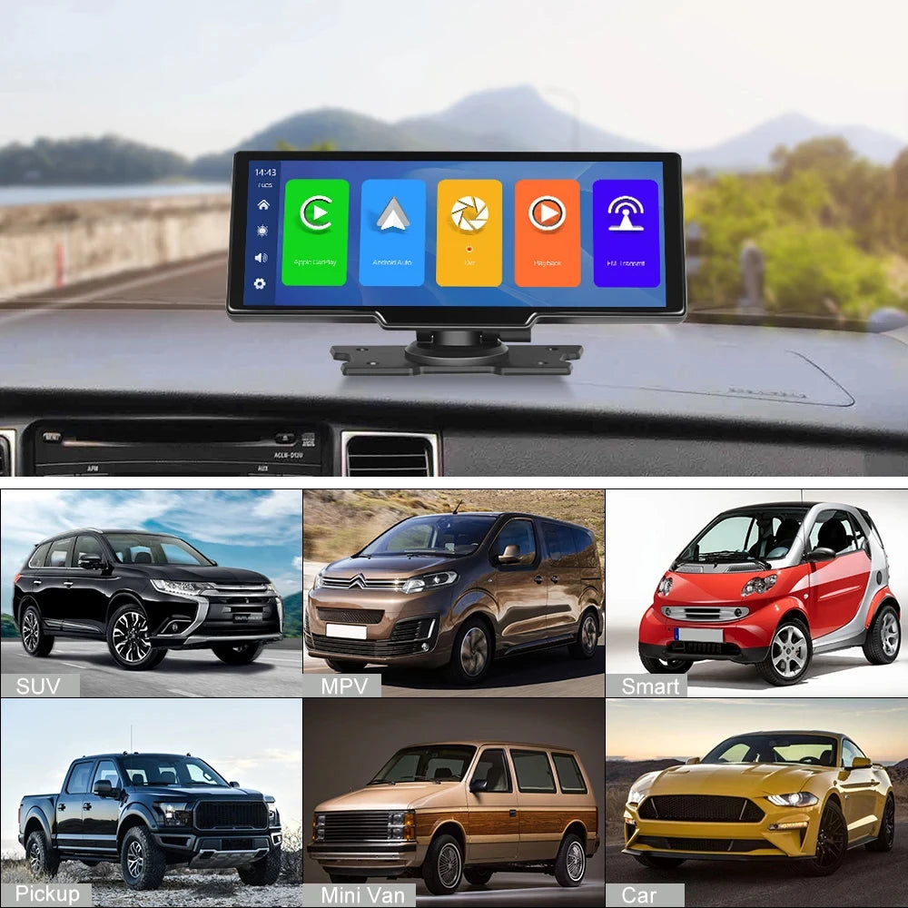 Wireless CarPlay & Android Auto 10.2" Display