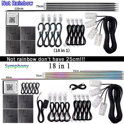 Phantom LED Strips & Lamps For A Colourful Atmosphere W/ RGB Symphony & Mobile App Control