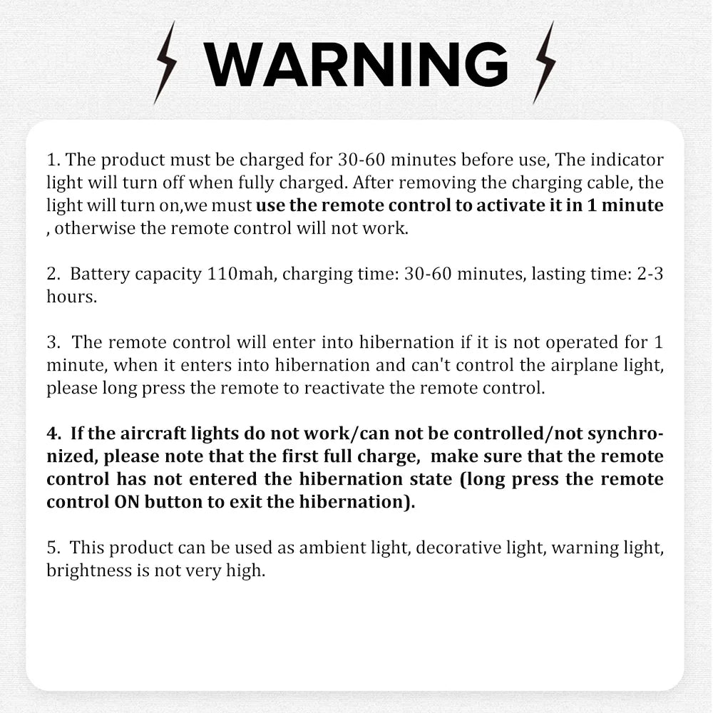 Rechargeable Wireless Multifunctional LED Lights W/ Remote Control