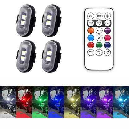 Rechargeable Wireless Multifunctional LED Lights W/ Remote Control