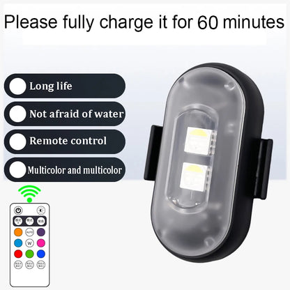 Rechargeable Wireless Multifunctional LED Lights W/ Remote Control